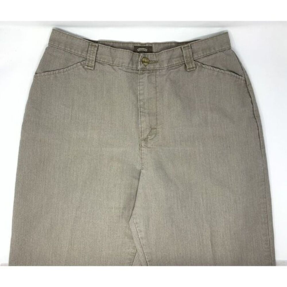 LEE RIDERS Casuals‎ Vintage Beige High Rise Waist Women's Pants Size 12